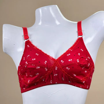 Premium Cotton Daily Wear Printed Bra – Soft, Breathable & Comfortable