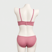 Sexy Bridal Underwire Push Up Padded Bra Panty Set