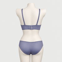 Sexy Bridal Underwire Push Up Padded Bra Panty Set