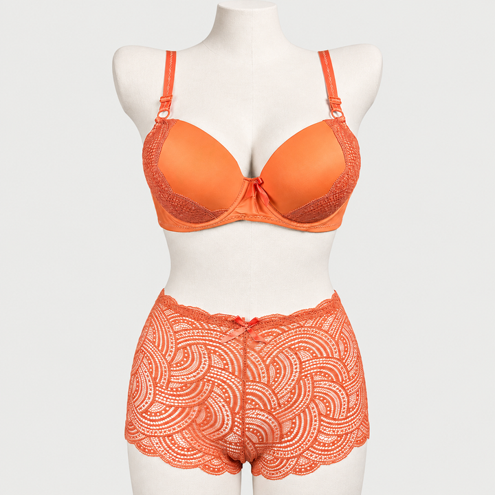 Beautiful Bridal Padded Push-up Bra Panty Set