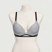 Wirefree Breathable Smart Push Up Bra