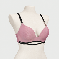 Wirefree Breathable Smart Push Up Bra