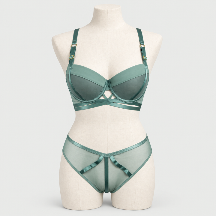 Premium Intimate Padded Wired Bra with Matching Panty