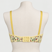 Flower Printed Soft Cotton Basic Daily Wear Printed Bra