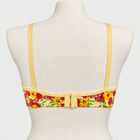 Flower Printed Soft Cotton Basic Daily Wear Printed Bra