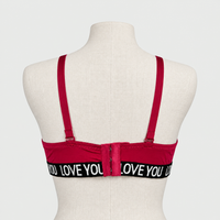 Stylish Love You Lacy Padded Wired Push-up Bra
