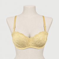 Stylish Love You Lacy Padded Wired Push-up Bra