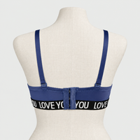 Stylish Love You Lacy Padded Wired Push-up Bra