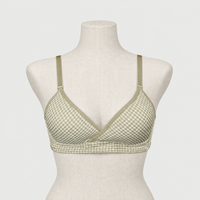 Smart Push Up Check Daily Wear Non Wire T-shirt Bra