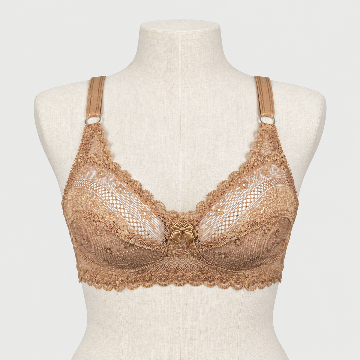 Stylish Bridal Cotton Lace Bra
