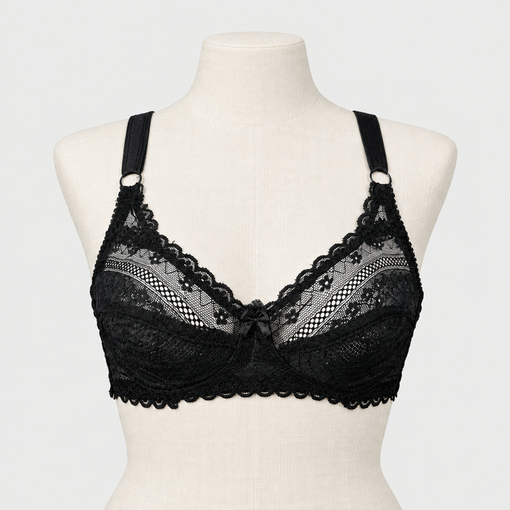 Stylish Bridal Cotton Lace Bra