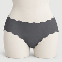 Rippled Edge Seamless Underwear Invisible Panties