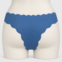 Rippled Edge Seamless Underwear Invisible Panties
