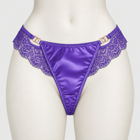 Sexy V Shape French Thong Lace Crotch Seamless Panties