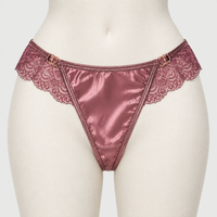 Sexy V Shape French Thong Lace Crotch Seamless Panties