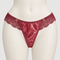 Sexy V Shape French Thong Lace Crotch Seamless Panties