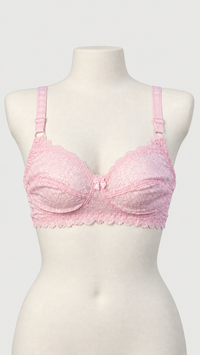 Lace Cotton Net Daily Wear bra