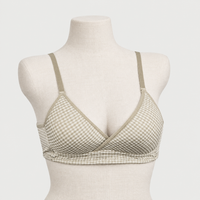 Smart Push Up Check Daily Wear Non Wire T-shirt Bra