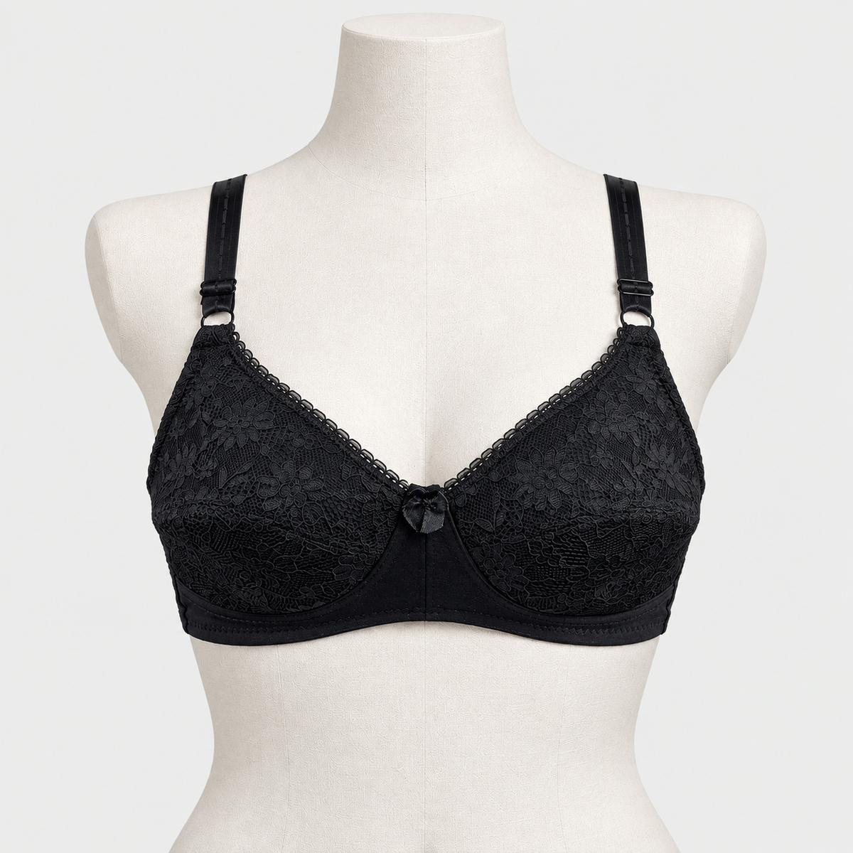 Beautiful Floral Lightly Padded Non-Wired Bra – Ultra-Soft & Comfortable