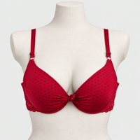 Beautiful Daily Wear Padded Push Up Bra with Side Lace