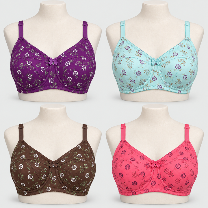 Premium Printed Jersey Bra for Daily Wear – Soft, Comfortable & Stylish