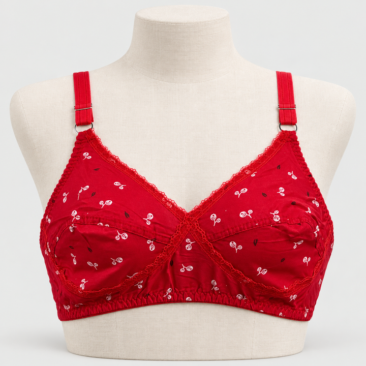 Premium Cotton Daily Wear Printed Bra