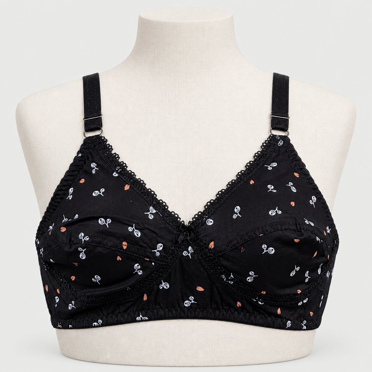 Premium Cotton Daily Wear Printed Bra
