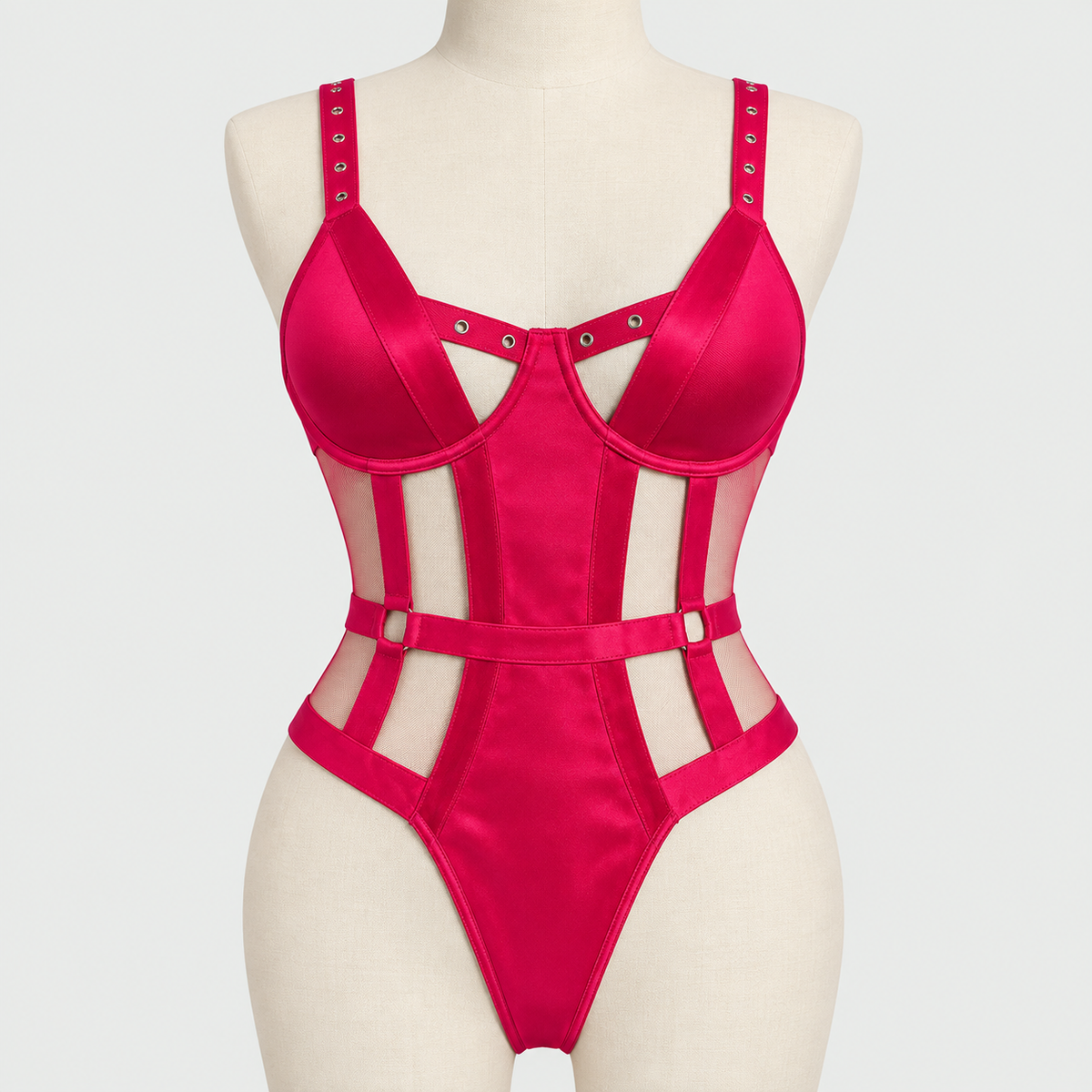 Sexy Body Suit Red