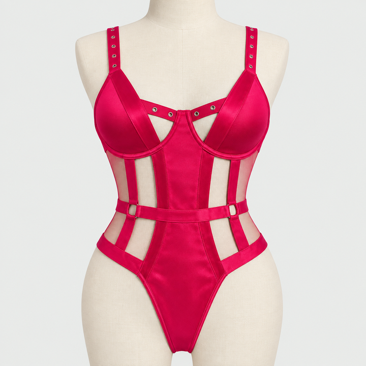 Sexy Body Suit Red