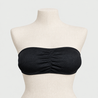Strapless Wireless Padded Bra with Removable Pads