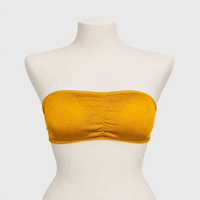 Strapless Wireless Padded Bra with Removable Pads