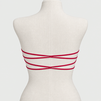 Strapless Wireless Padded Bra with Removable Pads