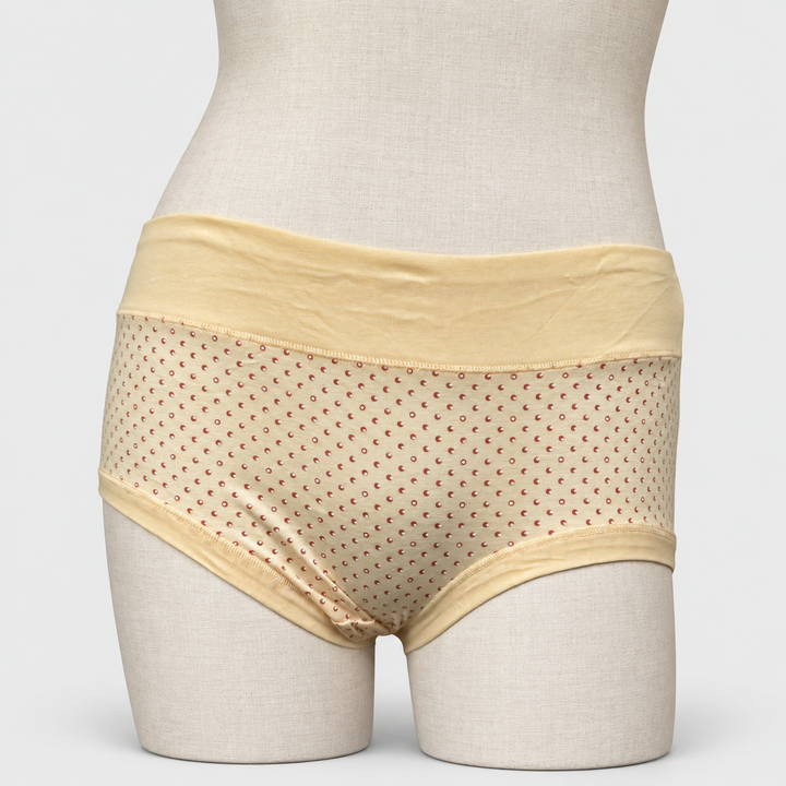 Daily Wear Cotton Dotted Brief Underwear