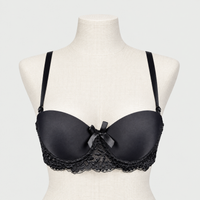 Women's Sexy Balconette Underwire Push-up Padded Bra