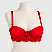 Women's Sexy Balconette Underwire Push-up Padded Bra