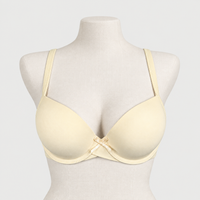 Love Padded Push Up Underwire Bra with Plunge Deep V For T-Shirt