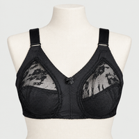 Doreen Non Padded Wire Free Half Net Bra