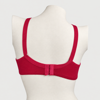 Cotton Spandex Half Cup Lace with Net Daily Wear Bra
