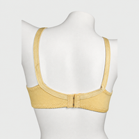 Cotton Spandex Half Cup Lace with Net Daily Wear Bra