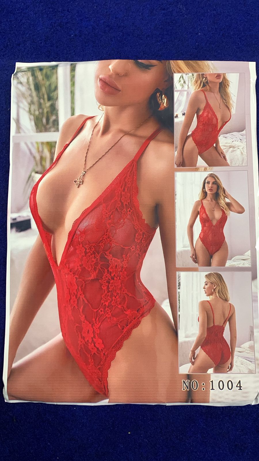 Halter Transparent Nighty