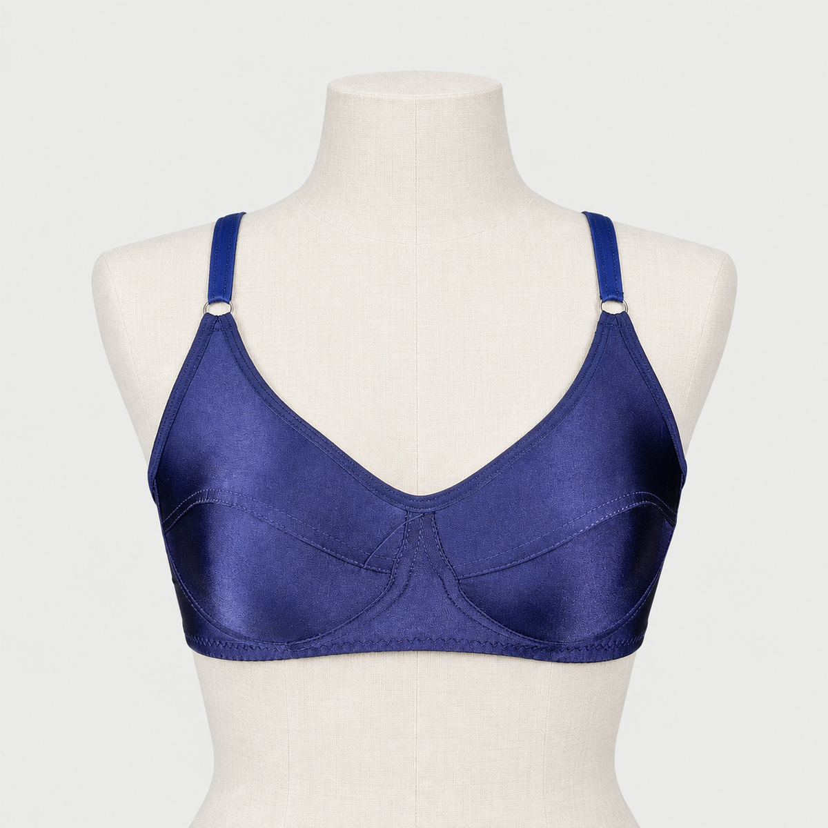 Very Soft Plain Silk Wire Free Bra