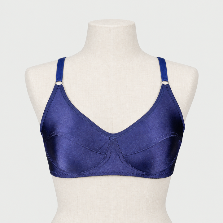 Very Soft Plain Silk Wire Free Bra