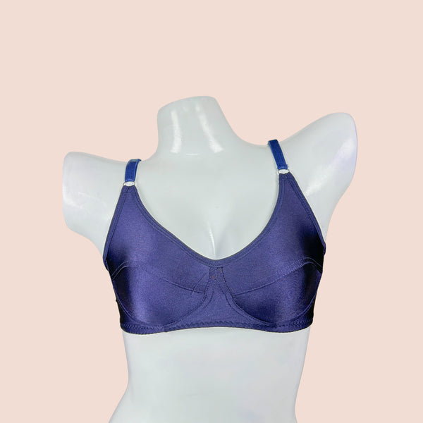 Very Soft Plain Silk Wire Free Bra
